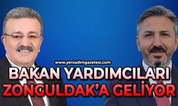 Bakan yardımcıları Zonguldak’a geliyor