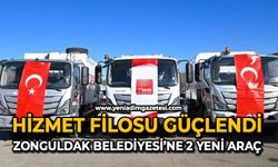 Hizmet filosu güçlendi: Zonguldak Belediyesi’ne 2 yeni araç