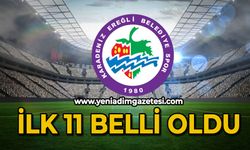İlk 11 belli oldu