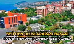 BEÜ’den uluslararası başarı: Akademisyen dünya çapında üst sıralarda