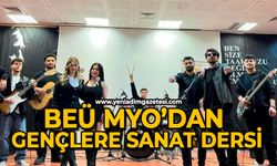 BEÜ MYO’dan gençlere sanat dersi