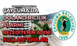 Çaycuma’da dolandırıcılık alarmı: Belediyenin adını kullanıyorlar