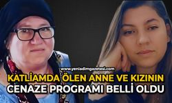 Katliamda ölen anne ve kızının cenaze programı belli oldu