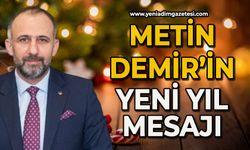 Metin Demir'in yeni yıl mesajı