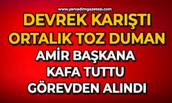 Devrek karıştı ortalık toz duman: Amir Başkana kafa tuttu görevden alındı