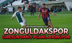 Zonguldakspor, Giresun’dan 3 puanla dönüyor
