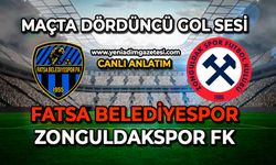 Fatsa Belediyespor, Zonguldakspor karşılaşmasında dördüncü gol sesi