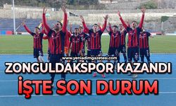 Zonguldakspor kazandı: İşte son durum