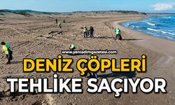 Deniz çöpleri tehlike saçıyor