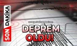 AFAD duyurdu 4,5 büyüklüğünde deprem oldu