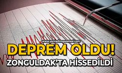 Deprem oldu: Zonguldak’ta hissedildi