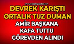 Devrek karıştı ortalık tuz duman: Amir Başkana kafa tuttu görevden alındı