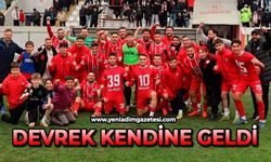 Devrek kendine geldi