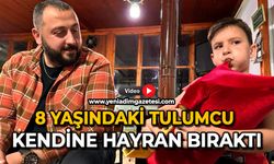 8 yaşındaki tulumcu kendine hayran bıraktı