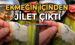 Ekmeğin içinden jilet çıktı