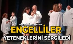 Engelliler yeteneklerini sergiledi
