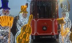 En işlek meydan ışıl ışıl oldu