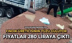 Fındık üreticisinin yüzü gülüyor: fiyatlar 280 liraya çıktı