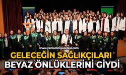 Geleceğin sağlıkçıları beyaz önlüklerini giydi