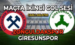 Zonguldakspor-Giresunspor maçında ikinci gol sesi