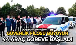 Güvenlik filosu büyüyor: 44 araç göreve başladı