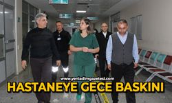 Hastaneye gece baskını