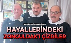 Hayallerindeki Zonguldak’ı çizdiler