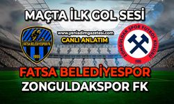 Fatsa Belediyespor, Zonguldakspor karşılaşmasında ilk gol sesi