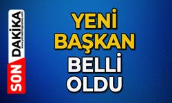 Yeni başkan belli oldu