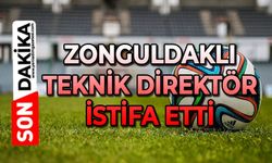 Zonguldaklı teknik direktör istifa etti