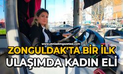 Zonguldak'ta bir ilk: Ulaşımda Kadın Eli