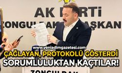 Mustafa Çağlayan protokolü gösterdi; Sorumluluktan kaçtılar!