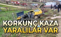 Hafif ticari araç otomobille çarpıştı: Yaralılar var
