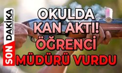 Okulda kan aktı: Öğrenci okul müdürünü vurdu