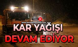 Kar yağışı devam ediyor