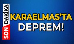 Karaelmas'ta deprem yaşandı
