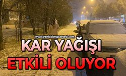 Kar yağışı etkili oluyor