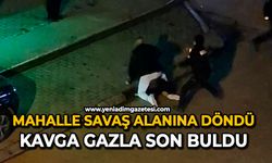 Mahalle savaş alanına döndü: Kavga gazla son buldu