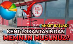 Kent lokantasından memnun musunuz?