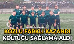 Kozlu farklı kazandı: Koltuğu sağlama aldı