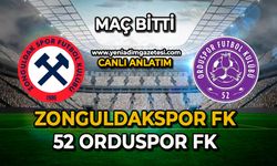 Zonguldakspor, 52 Orduspor karşılaşması sona erdi