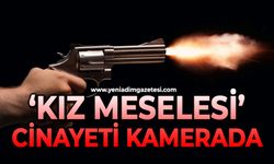 "Kız meselesi" cinayeti kamerada