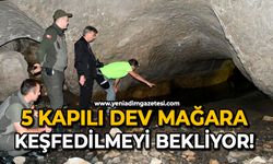 5 girişi bulunan mağara turizme kazandırılmak bekliyor