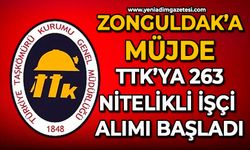 Zonguldak’a müjde: TTK’ya 263 nitelikli işçi alımı başladı