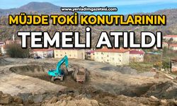 Müjde: TOKİ konutlarının temeli atıldı