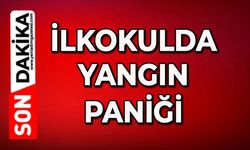 İlkokulda yangın paniği