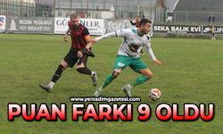 Puan farkı 9 oldu