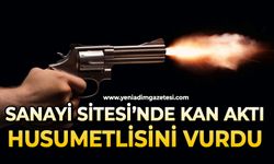 Sanayi sitesinde kan aktı: Evleneceği gün husumetlisini silahla vurdu