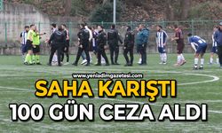 Saha karıştı: 100 gün ceza aldı