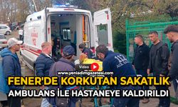 Fener'de korkutan sakatlık: Ambulans ile hastaneye kaldırıldı